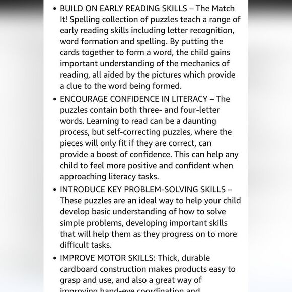 Self correcting spelling puzzle game - Picture 6 of 8